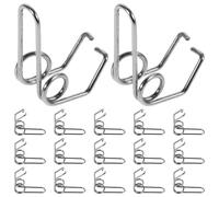 20 Piezas Accesorios para trompeta instrumentos de válvula instrumentos de herramienta Resortes para reparación de piezas de repuesto de trompeta planchar UPKOCH
