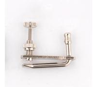 20 piezas afinadores finos de cuerda de violín aleación 1/4 1/2 3/4 4/4 tamaño accesorios de piezas de violín (Color : 4-4 violin silvery B)