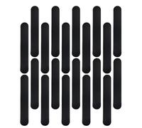 20 Piezas Almohadilla Absorbente de Sudor Negro, No Tejida | Protege la Banda Interior, Mantiene Limpio el Borde, Uso Exterior y Carrera, para Gorras y Bucket Hats