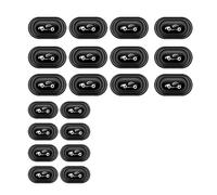 20 Piezas Almohadillas Puertas De Coche, para BMW X1 X2 X3 X4 X5 X6 X7 i3 i3s IX Antivibración Almohadillas Amortiguadoras Puerta De Coche Cojín Puerta del Coche