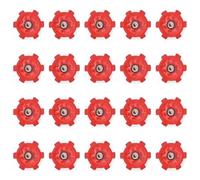 20 Piezas Antideslizantes para Zapatos de Golf, Tipo Tornillo, Clavos para Zapatos, Picos de Golf, Pernos de Repuesto, giros rápidos, Tornillos de, Pernos Antideslizantes, giros rápidos