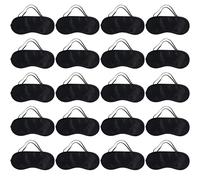 20 Piezas Antifaz para Dormir Máscara para Dormir Ajustable Una Vez Antifaz para Dormir Antifaz de Viaje para Dormir No.27