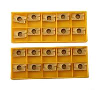 20 piezas APMT1604 PDER insertos de fresado de carburo para torneado y fresado CNC - Herramientas de corte indexables compatibles con portaherramientas BAP400R, ISO