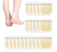 20 Piezas Apósitos,Parche Cuidado de Pies Impermeables,Dedos los,Talones, protección del talón y la piel protectora,Parche para Los Pies (Cuadrado)