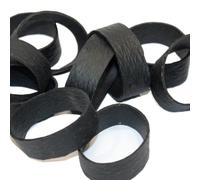 20 piezas bandas de goma grandes, bandas de goma elásticas anchas negras de 4cm de diámetro, bandas de goma elásticas, bandas de goma grandes de 1,5 cm de ancho