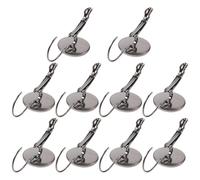 20 Piezas Bandeja para Engarzar Pendientes DIY de Hierro Negro | Base Colgante con Bisel, para Inserciones Fotográficas, Manualidades de Joyería, Obsequio y Clases