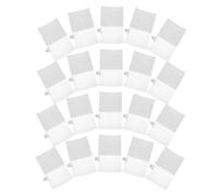 20 Piezas Bolsas Colgantes Deshidratadoras Reutilizables para Control de Paquete de Transparentes y Ligeras para Armarios Baños y Dormitorios Absorbentes Prácticos