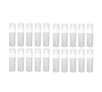 20 Piezas Botella con Bomba de Espuma de 50ml, Botellas de Plástico con Dispensador de Bomba para Jabón de Manos, champú, Limpiador de Pestañas, Embalaje, Limpieza Líquida