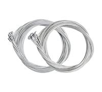 20 Piezas Cable Freno Cable Cambio para Bicicleta, 10 Pz Alambre de Freno de 1,75 m, 10 Pz Cables de Cambio de 2 m, Universal Trasero Cable Freno Cambio para MTB, Bicicleta de Carretera