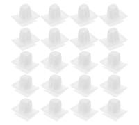 20 Piezas Clip de Retención de Moldura de Paso de Rueda | Instalación Sencilla, Fijación Fiable, Protege Componentes del Vehículo, para Guardabarros y Viga Lateral