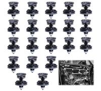 20 Piezas Clips de Fijación, Grapas Puertas, Clips de Montaje para Vw 5 6 7 T4 T5, Audi A1 A4 A5 A6 A7 A8 Q5 Q7 RS5, Golf 5 6 7, Polo (negro)