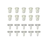 20 piezas Clips de sujeción for coche, faldón lateral, alféizar de puerta, Panel de tarjeta, Clips de ajuste de reparación de forro, compatibles con Mercedes/Benz