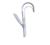 20 piezas colgador de baño for toallero calefactado, riel for radiador, percha for ropa, gancho for abrigo, soporte for , for colgar bufanda, ganchos calefactores para Baño, Cocina(Transparent L)
