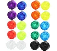 20 piezas coloridas de efectos de guitarra para interruptor de pedal de pedal, tapa de protección de plástico para botones de pedal de efectos de guitarra, interruptores de pedal comunes (colorido)