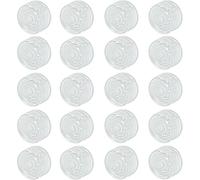 20 piezas coloridas de efectos de guitarra para pedal de pedal de efectos de guitarra, tapa de protección de plástico para botones de pedal de efectos de guitarra, interruptores de pedal comunes