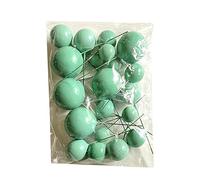 20 piezas con forma de pastel para decoración de tartas, para cumpleaños, Navidad, boda, baby shower