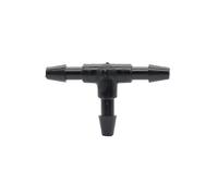 20 piezas conector de manguera de jardín de 3mm con púas iguales en T Micro tubería de riego por goteo conector de púas piezas de conexión del sistema de riego