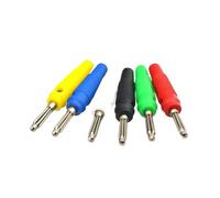 20 Piezas Conectores de con Conector Banana de 4MM, Amplificador de Altavoz, Conector Tipo Banana for terminales de Cable(White (20Pcs))