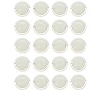 20 piezas cubierta de salida a prueba de niños pequeños protectores de enchufes de prevención de golpes diseño seguro a prueba de niños para sala de estar dormitorio protector de enchufe eléctrico