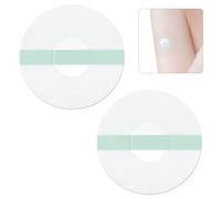 20 Piezas Cubiertas de Sensor, Impermeable Transpirable Protector de Sensor Parches Adhesivos para Sensor Freestyle Libre 2/3 para Nadar Ducharse (Claro)