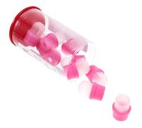 20 Piezas Cubiertas Quitaesmalte de Uñas en Gel Rosa | Resina Adhesiva, Uso Personal y Salón Profesional, Cómodas de Llevar, para Quitar Esmalte Permanente
