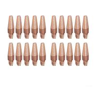 20 piezas de 0,9 mm cónicos para soldadura MIG Consejos de contacto para KP2744-035T para Lincoln para MIG PRO 100L 175L 250L Antorcha Consumibles de soldadura de cobre