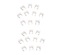 20 Piezas de 20 mm de Diametro Clip de PVC de Tubo de Agua Suministro de Agua Clips de Sujecion de Tubo