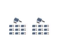 20 Piezas de 4 Canales IIC I2C Convertidor de Nivel LóGico Módulo Bidireccional 3,3 V Una 5 V Palanca de Cambios para (Paquete de 10)