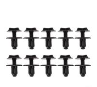 20 piezas de 9 mm agujero de la tapa de la batería y clip de panel de cubierta para Land para Rover LR024316, cierre de nailon negro con cabeza superior de 23 mm, cabeza inferior de 25 mm y longitud