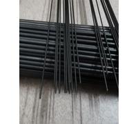20 piezas de alambre de acero de resorte de aleación, 500 mm/20 pulgadas, alambre recto de 55 crsi templado con aceite negro, alambre de acero de alta elasticidad y alta dureza, diámetro del alambre 0