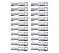 20 piezas de aleación de aluminio para postes de tienda de campaña para conectar y asegurar postes de tienda de campaña de 8,5 mm y 9,5 mm de diámetro en reparaciones de campo (9,5 mm)