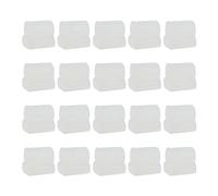 20 piezas de almohadilla de pistón de cuerno de repuesto para instrumentos de viento Euphonic Tuba