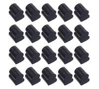 20 piezas de almohadilla de pistón de cuerno de repuesto para instrumentos de viento Euphonic Tuba