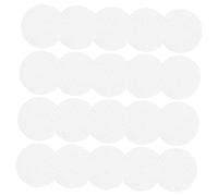 20 Piezas de Almohadillas Antideslizantes Redondas de Silicona