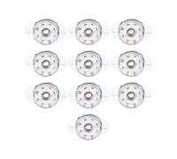 20 Piezas de Base de Válvula de Cerámica con Conector de Tubo Octal K8A de 8 Pines para EBL21 ECH21 4P1S 5B254 7N7 4J1S