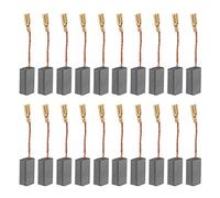 20 Piezas de Cepillos de Carbón Reemplazables Gran Cepillo de Carbón Conductor Cepillos de Carbón de Motor Eléctrico Cepillos de Carbón Conductor para Motor Eléctrico O Generador 5 mm X 8 mm X 16 mm