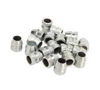 20 piezas de cuñas de mango redondo de seguridad, cuña de metal de mano,herramienta de división robusta para carpinteros (18mm)