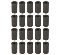 20 piezas de esponja prefiltrante, rollos de espuma prefiltrante para acuario de círculo concéntrico compatibles con accesorios de filtro de pescado adecuados para filtros de (Medium (small hole))