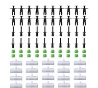 20 piezas de kit de clips para aleta lateral Kit de listones decorativos Compatible con BMW Serie 3 E36 316i 318i E46 E90 Clips de fijación para paneles de puertas, juego de remaches fijo 51711932996