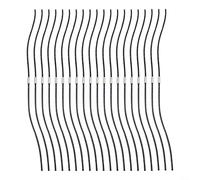 20 piezas de nailon de repuesto para cortacésped de 39 cm x 3,5 mm para Bosch F016800431/F016F04841 para cortadores de cepillo AFS 23-37, cuerda para corte eficiente de césped y jardín