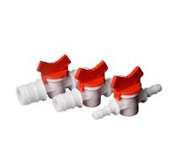 20 piezas de plástico de 4~25mm, válvula de bola POM, riego por goteo, manguera, junta de Pagoda, tanque de acuario, bomba de aire, conector de agua for jardín, válvula de tubería