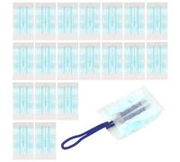 20 piezas de plumero con 1 asa, antiestático, recambio para limpieza de polvo