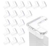 20 Piezas de protección de Esquina de Mesa, Transparente y de Alta Elasticidad, protección de Esquina de Mesa y Mueble