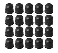 20 piezas de protección de silicona para trombón, color negro
