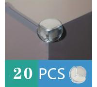 20 piezas de protectores de esquina para bordes de muebles infantiles - ¡Mantén a tus pequeños seguros! Regalo de Navidad, Halloween, Día de Acción de Gracias