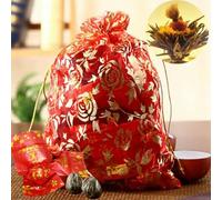 20 piezas de té de flores florecientes chinas Bola de té de flores aromáticas naturales Té de hierbas 160g