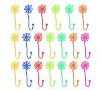 20 Piezas de telarañas pegajosas, Juguetes de arañas para niños, Juegos de Disparos para niños, Juguetes elásticos, Juguetes elásticos y pegajosos. (Color Aleatorio)