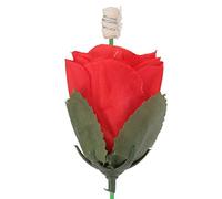 20 Piezas de Truco de Magia de Antorcha a Fuego de Rosa Exquisitos Trucos de Rosas de Flores Accesorios de Mago de 11,2 Pulgadas Accesorios de Trucos de Ilusiones de Flores para Actuaciones de Fiestas