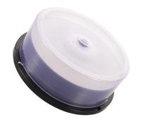 20 piezas DVD-R Imprimibles Inyección de Tinta para Grabaciones y vídeo | Superficie Imprimible, Plástico, Almacenamiento Fácil, Compatibilidad Amplia, Torre y Caja Incluidas