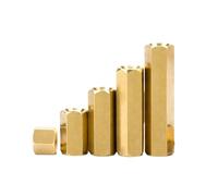 20 Piezas Espaciador De Latón M3 M4 Hex Hembra A Pilares Huecos Perno Hexagonal Tuerca Placa Base PCB(100mm,M3-20Pcs)